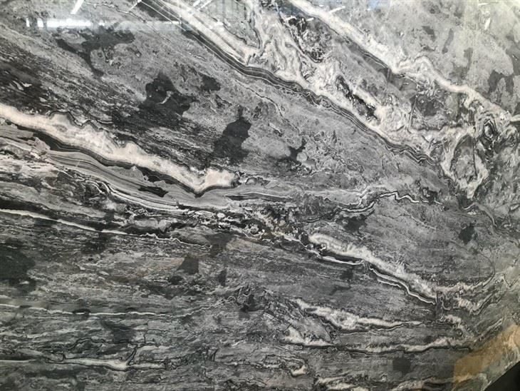 टिकाऊ प्राकृतिक स्टोन वेव ग्रे क्वार्टजाइट