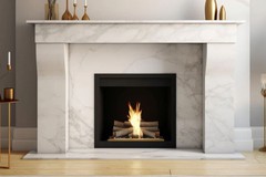 संगमरमर की चिमनी